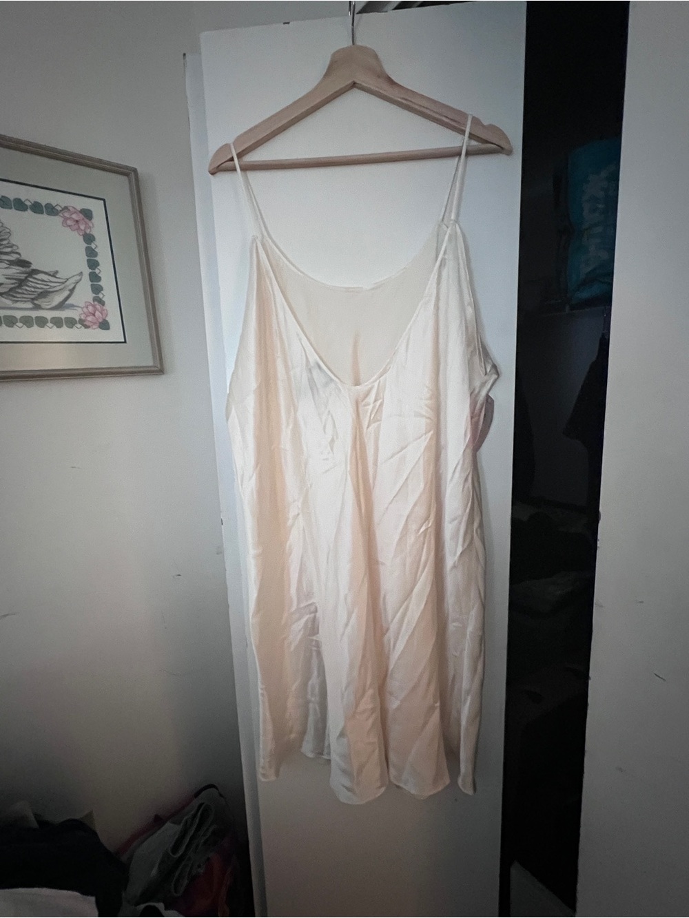 Silky Ivory Slip Dress 100% silk - Women Intimates & Sleepwear